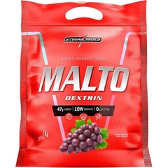 Maltodextrin Integralmédica - Sabor Uva - 1kg - Foto 1