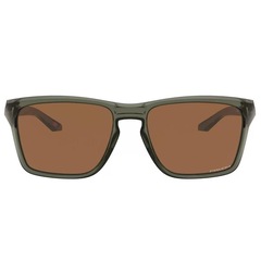 Óculos de Sol Unissex Oakley Sylas Olive Ink Prizm Tungsten - Foto 2