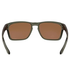 Óculos de Sol Unissex Oakley Sylas Olive Ink Prizm Tungsten - Foto 4