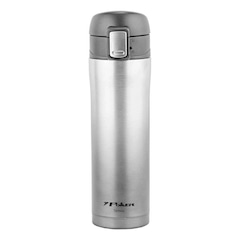 Garrafa Térmico Poker Aço Inox - 420ml - Foto 1