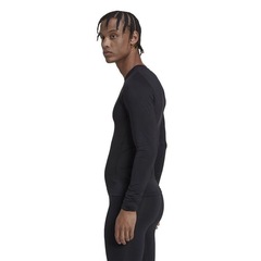 Camiseta adidas Manga Longa Treino Techfit - Masculina - Foto 4