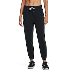 Calça Jogger Under Armour Rival Terry - Feminina - Foto 1