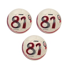 Kit Bola de Futsal Dalponte 81 Prime Costurada a Mão - 3 Unidades - Foto 1