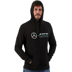 Blusão de Moletom com Capuz Puma Mercedes-AMG Petronas Motorsport F1 - Masculino - Foto 3