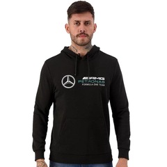 Blusão de Moletom com Capuz Puma Mercedes-AMG Petronas Motorsport F1 - Masculino - Foto 1