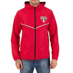 Jaqueta do São Paulo com Capuz Braziline Avatar - Masculino - Foto 1