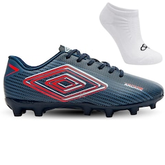 Chuteira de Campo Umbro Arcade + Meias Originais - Adulto - Foto 1