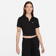 Camiseta Nike Polo Sportswear Essential - Feminina - Foto 1