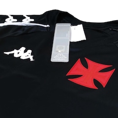 Camisa do Vasco da Gama Supporter Cruz de Malta Kappa - Masculina - Foto 2