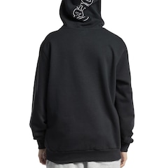 Blusão de Moletom com Capuz Dc Shoes Canguru Vertical Cut Hoddie - Masculino - Foto 3