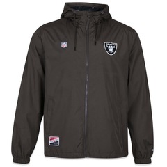Jaqueta Corta Vento com Capuz New Era Windbreaker Nfl Las Vegas Raiders Modern Classic - Masculina - Foto 2