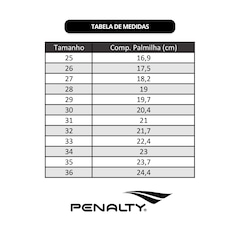 Chuteira de Futsal Penalty RX Locker Y-3 Kids - Infantil - Foto 7