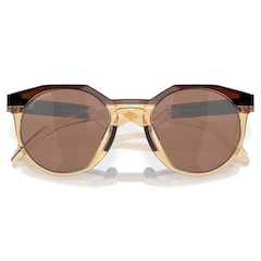 Óculos de Sol Unissex Oakley Hstn Mbappé Dark Amber/Light Curry - Foto 1