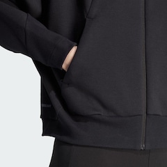Jaqueta de Moletom com Capuz adidas Z.N.E. Full-Zip - Feminina - Foto 7