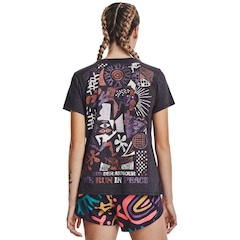 Camiseta Under Armour In Peace Ss Tee - Feminina - Foto 1