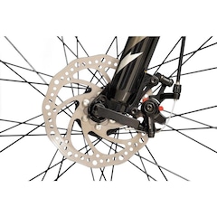 Bicicleta Aro 29 Blitz Pontal MTB Freio Hidráulico Câmbio Shimano 24V com Suspensão e Trava - Unissex - Foto 6