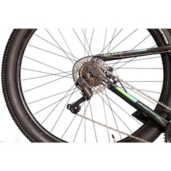 Bicicleta Aro 29 Blitz Pontal MTB Freio Hidráulico Câmbio Shimano 24V com Suspensão e Trava - Unissex - Foto 8