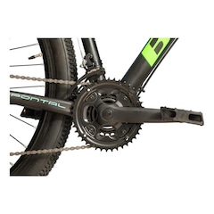 Bicicleta Aro 29 Blitz Pontal MTB Freio Hidráulico Câmbio Shimano 24V com Suspensão e Trava - Unissex - Foto 10