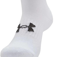 Meia Cano Baixo Under Armour Core Cotton com 3 Pares - Adulto - Foto 2