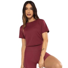 Blusa Cropped Alto Giro Porus - Feminina - Foto 2
