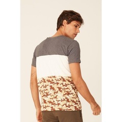 Camiseta Starter Especial Black Label Desert Cinza Mescla Escuro - Masculino - Foto 2