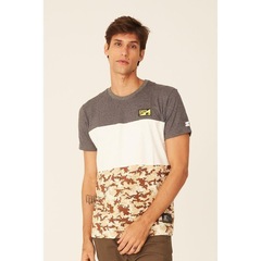 Camiseta Starter Especial Black Label Desert Cinza Mescla Escuro - Masculino - Foto 1