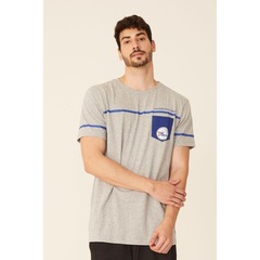 Camiseta NBA Estampada Pocket Philadelphia 76ers Casual - Masculina - Foto 2