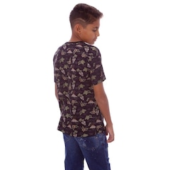 Camiseta HD Especial Estampada Island - Infantil - Foto 2