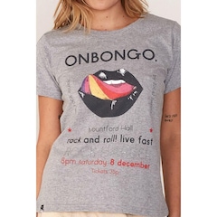 Camiseta Onbongo Estampada - Feminina - Foto 4