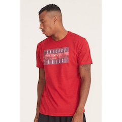 Camiseta NBA Estampada Chicago Bulls Casual - Masculina - Foto 3