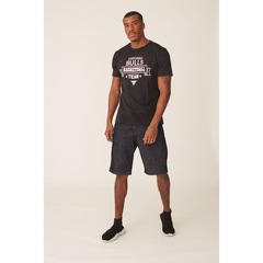 Camiseta NBA Estampada Chicago Bulls Casual - Masculina - Foto 3