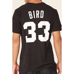 Camiseta Mitchell & Ness Especial Boston Celtics Larry Bird - Masculina - Foto 4