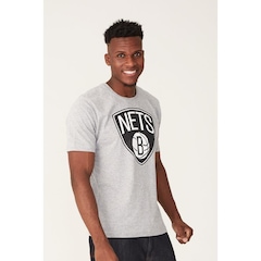 Camiseta NBA Estampada Brooklyn Nets - Masculina - Foto 1