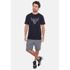 Camiseta NBA Estampada Logo Bulls - Masculina - Foto 1