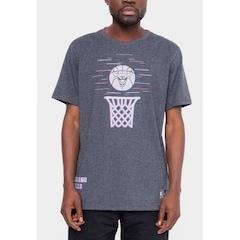 Camiseta NBA Basket Hoop Chicago Bulls - Masculina - Foto 3