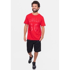 Camiseta NBA Year Applique Chicago Bulls - Masculina - Foto 3