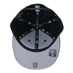 Boné Aba Curva New Era 9Fifty Brooklyn Nets City Edition - Snapback - Adulto - Foto 6