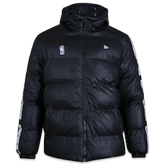 Jaqueta com Capuz New Era Puffer NBA Core - Masculino - Foto 1