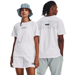 Camiseta Under Armour Outline Heavyweight - Unissex - Foto 5