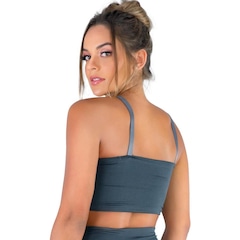 Top Fitness Mvb Modas Academia Suplex - Feminino - Foto 1