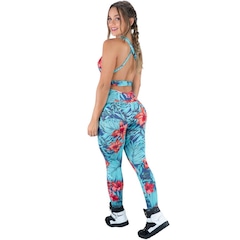 Macacão Fitness com Bojo Mvb Modas Feminino Suplex Academia - Foto 2