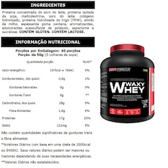 Waxy Whey Protein Bodybuilders - Cappuccino - 2Kg - Foto 2