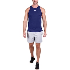 Camiseta Regata Under Armour Baseline Cotton Tank - Masculina - Foto 2