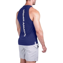 Camiseta Regata Under Armour Baseline Cotton Tank - Masculina - Foto 4