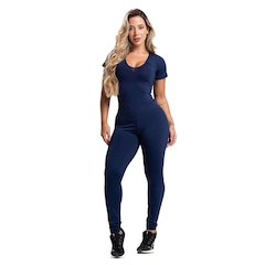 Macacão Mvb Modas Fitness Longo - Feminino - Foto 1