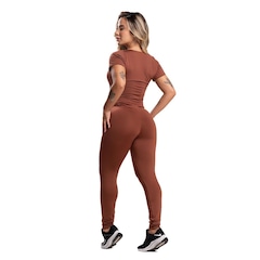 Macacão Mvb Modas Fitness Longo - Feminino - Foto 3