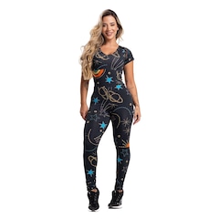 Macacão Mvb Modas Fitness Longo - Feminino - Foto 1