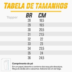 Chuteira Society Topper Slick 4 - Infantil - Foto 3