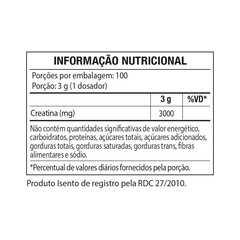 Creatina Creapure Black Skull - 300g - Foto 2