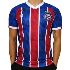 Camisa do Bahia 2023 Uniforme 2 Tricolor Esquadrão - Masculina - Foto 1